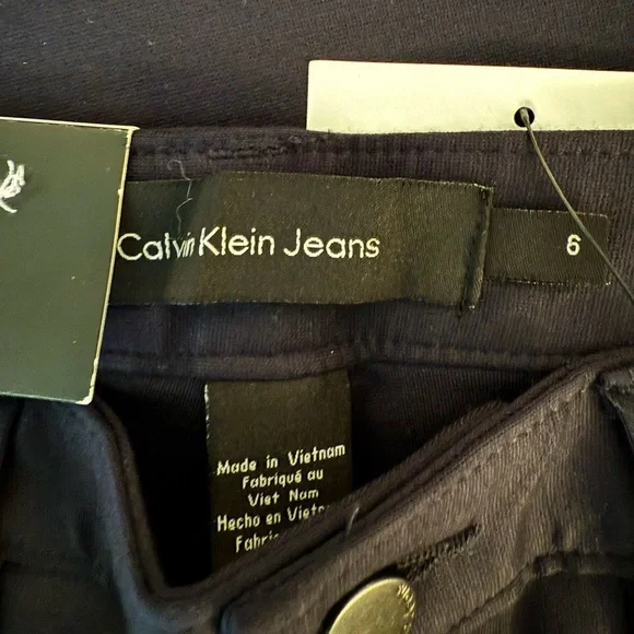 Calvin Klein French Navy Lightweight Jeans - Picture 5 of 7